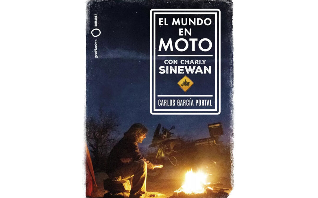 Charly Sinewan publica su libro de aventuras y consejos en moto