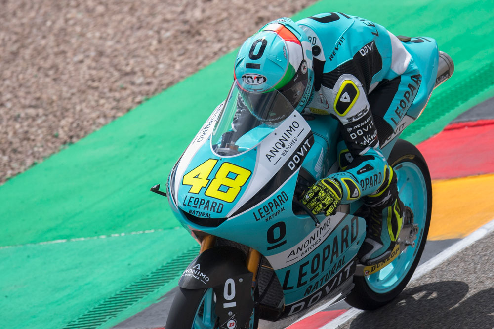 Lorenzo Dalla Porta, victoria y liderato tras el GP de Alemania