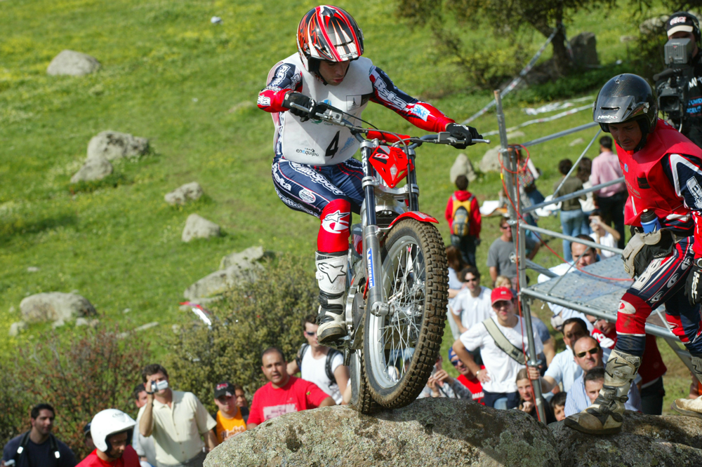 Toni Bou en 2006, su último año con Beta
