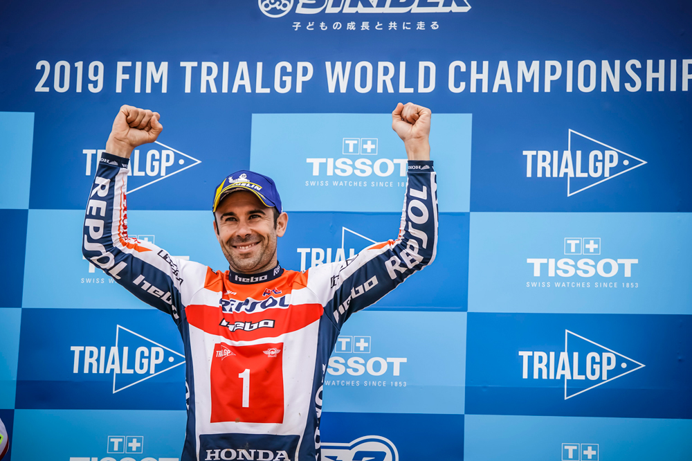 Toni Bou logra en Francia un nuevo título de Campeón del Mundo