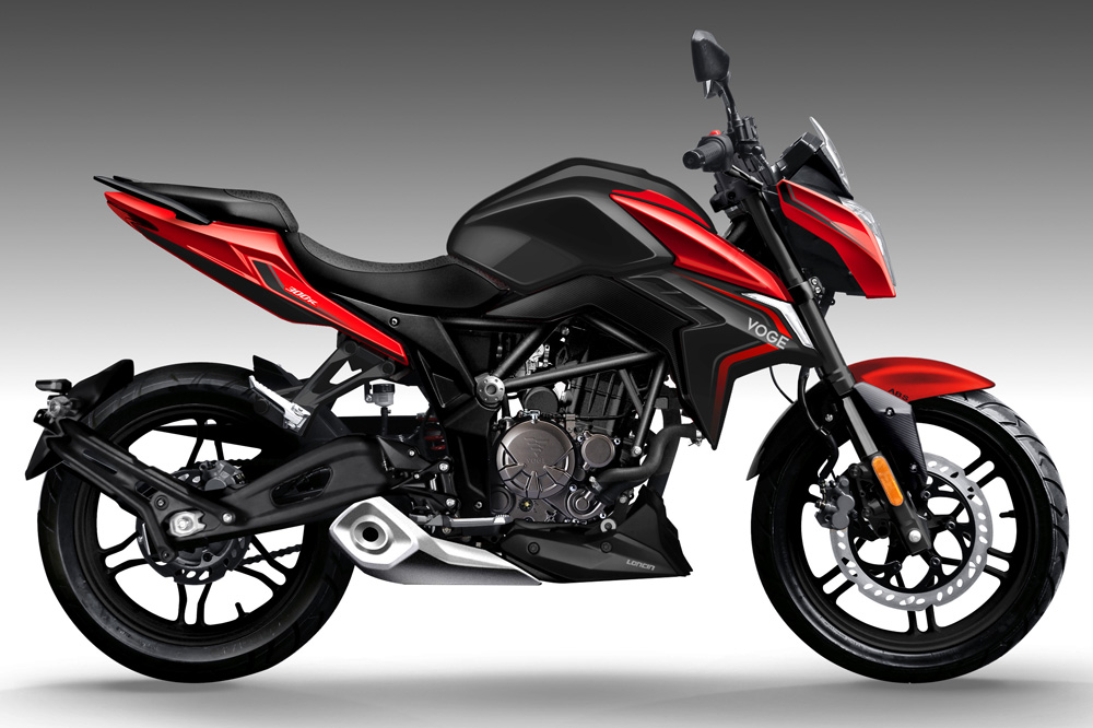 La gama de motos VOGE comienza con la Naked 300R