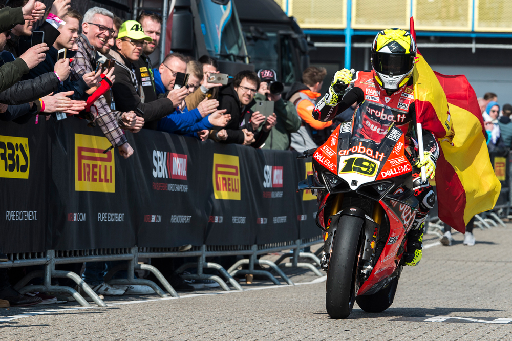 Alvaro Bautista tuvo un excelente inicio de temporada en el Mundial SBK
