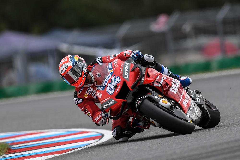 Hoy Andrea Dovizioso estaba a un nivel claramente inferior al de Márquez