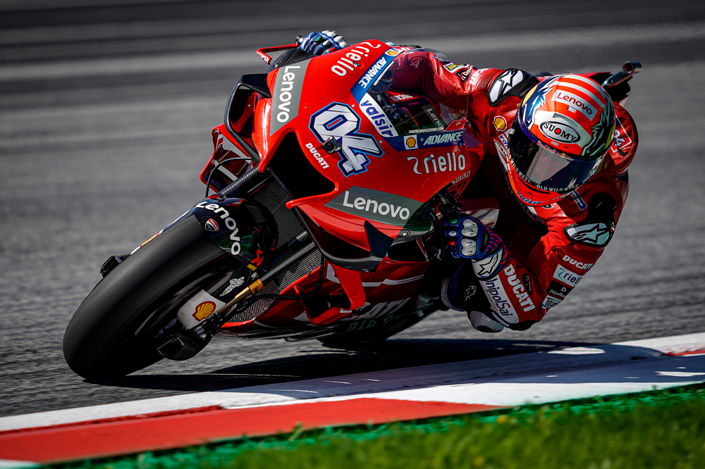 Dovizioso doblega a Márquez en el Gran Premio de Austria de MotoGP