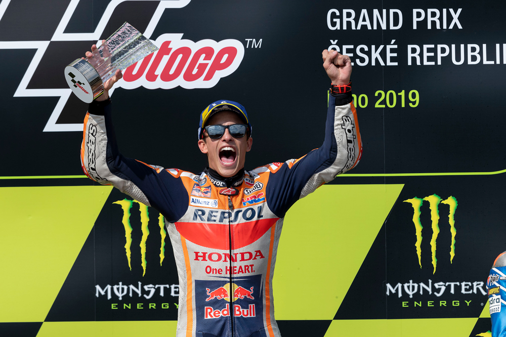 Triplete de victorias españolas en el GP de República Checa