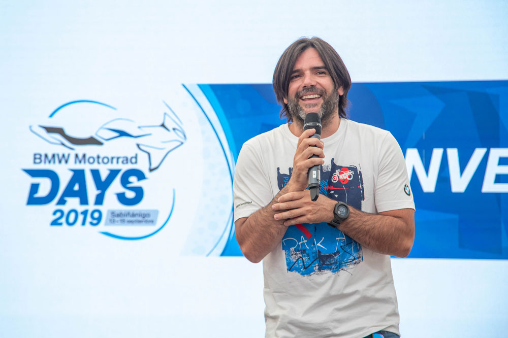 Chary Sinewan, uno de los embajadores del BMW Motorrad Days