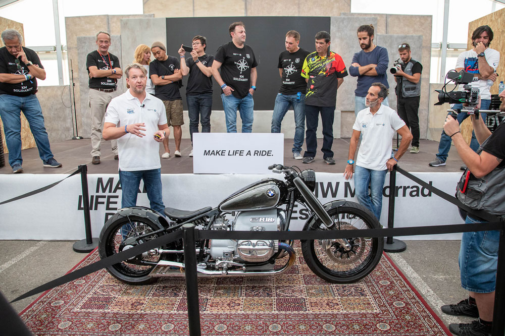 La BMW Concept R18 en el BMW Motorrad Days