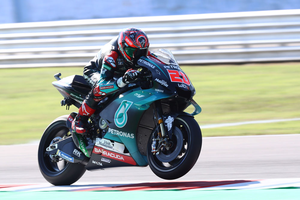 Fabio Quartararo soñó con la victoria del Gran Premio de San Marino en MotoGP
