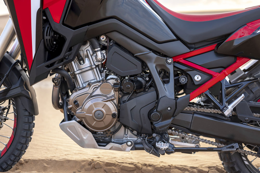 Motor de la Honda CRF 1100 L Africa Twin