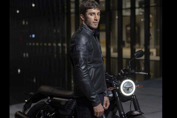 Chaqueta para moto Vintage Leather de Spidi