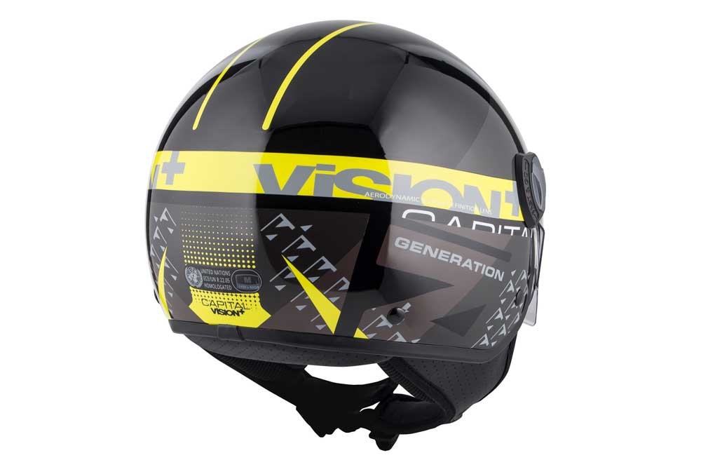 Casco mini jet Capital Vision de NZI