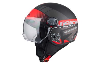 Casco mini jet Capital Vision de NZI