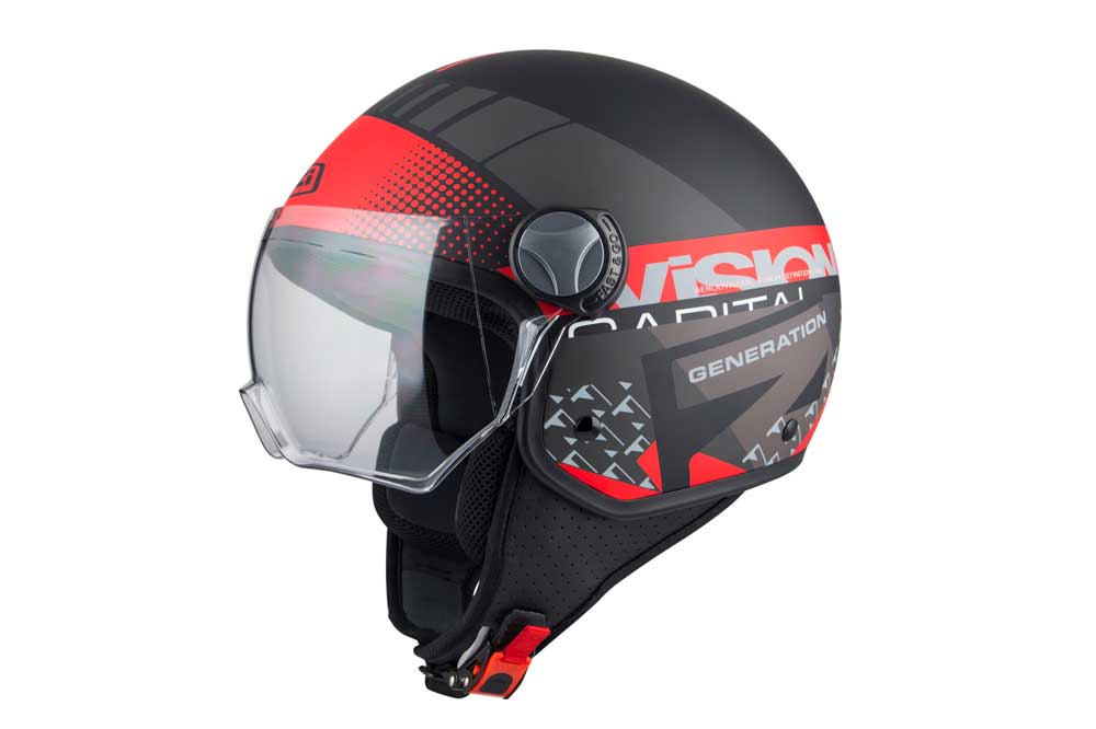 Casco mini jet Capital Vision de NZI