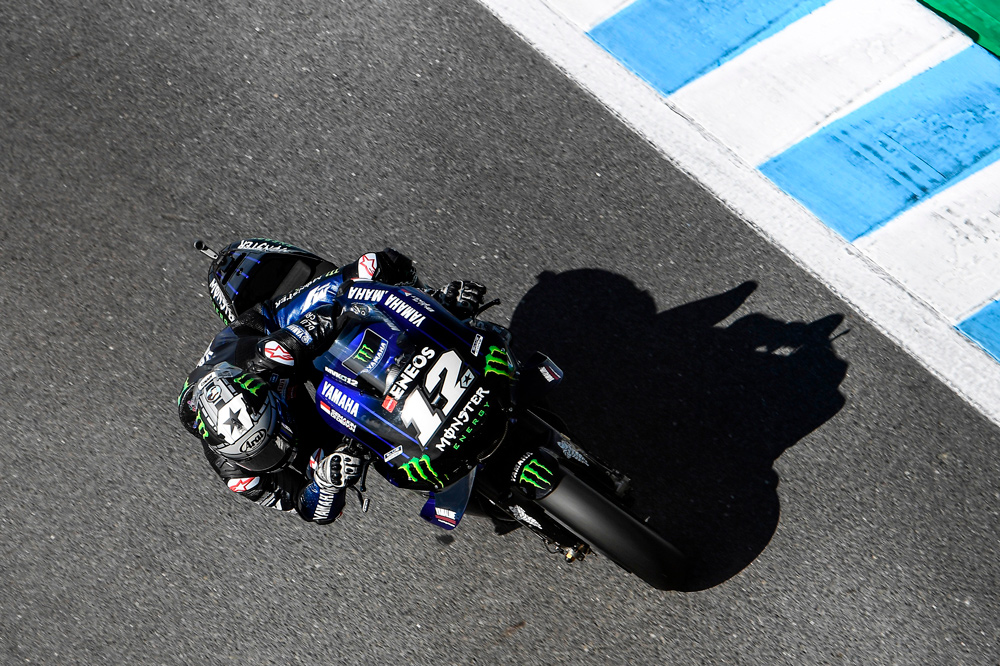 Maverick Viñales estuvo luchando hasta el último momento por la victoria en el Gran Premio de Australia