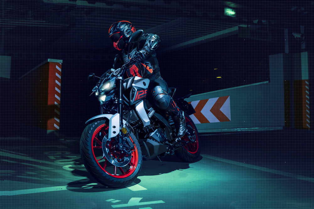 El chasis de la Yamaha MT 125 es de tipo Deltabox