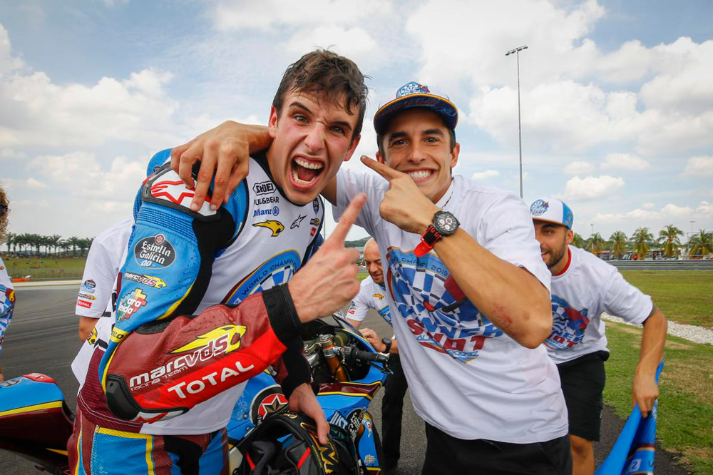Alex Márquez, campeón del mundo de Moto2