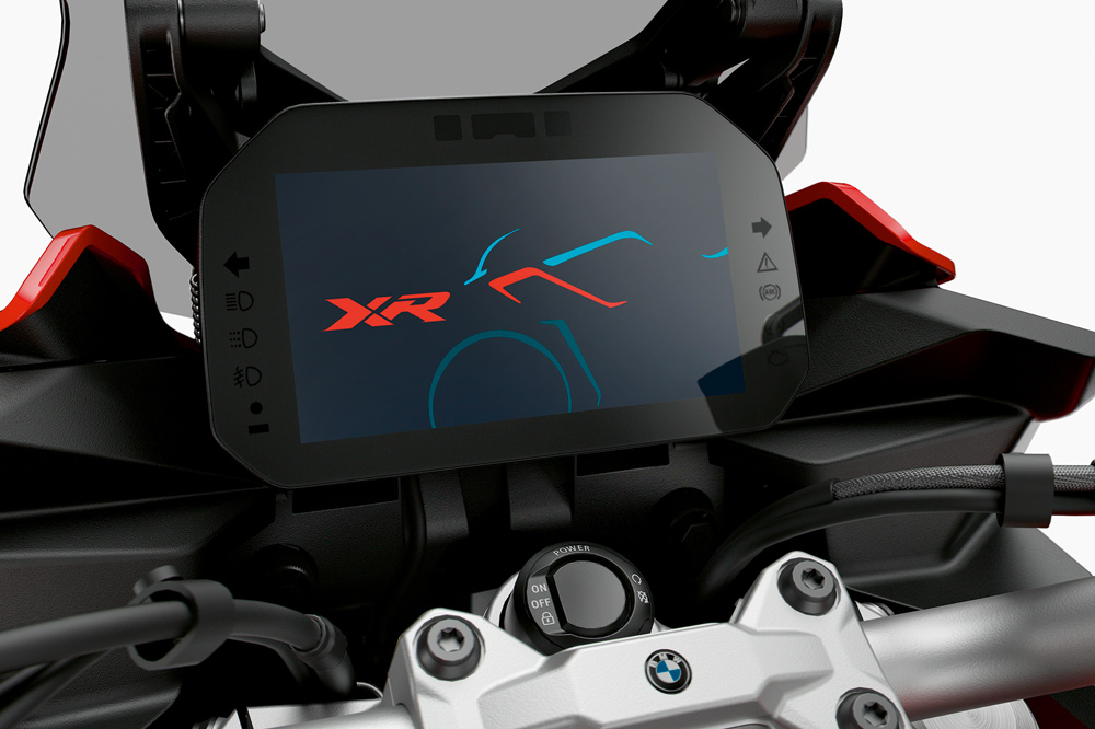 Cuadro de instrumento de la BMW F 900 XR