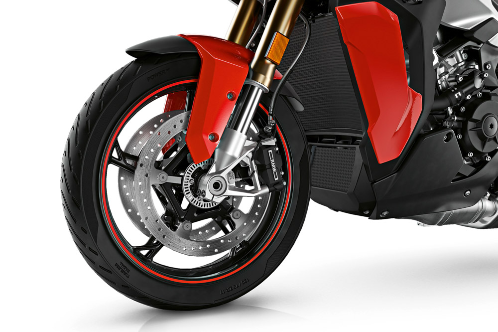 Freno delantero de la BMW S 1000 XR