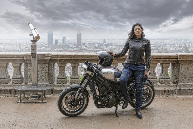 Chaqueta piel Tina de Overlap