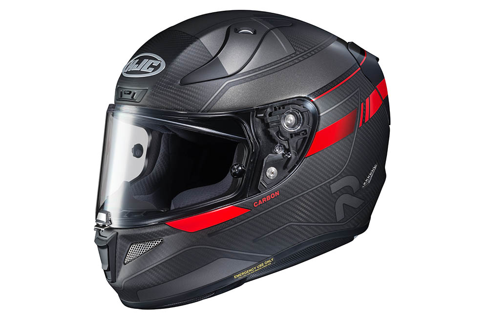 HJC RPHA 11 Carbon franja roja