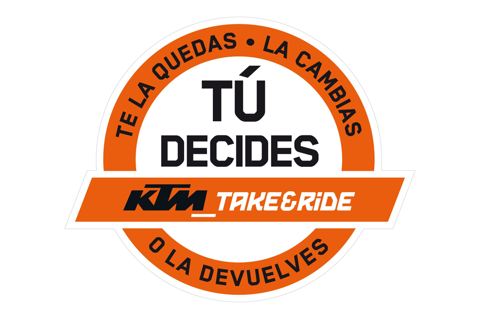 Llévate tu nueva KTM con la promoción Take & Ride