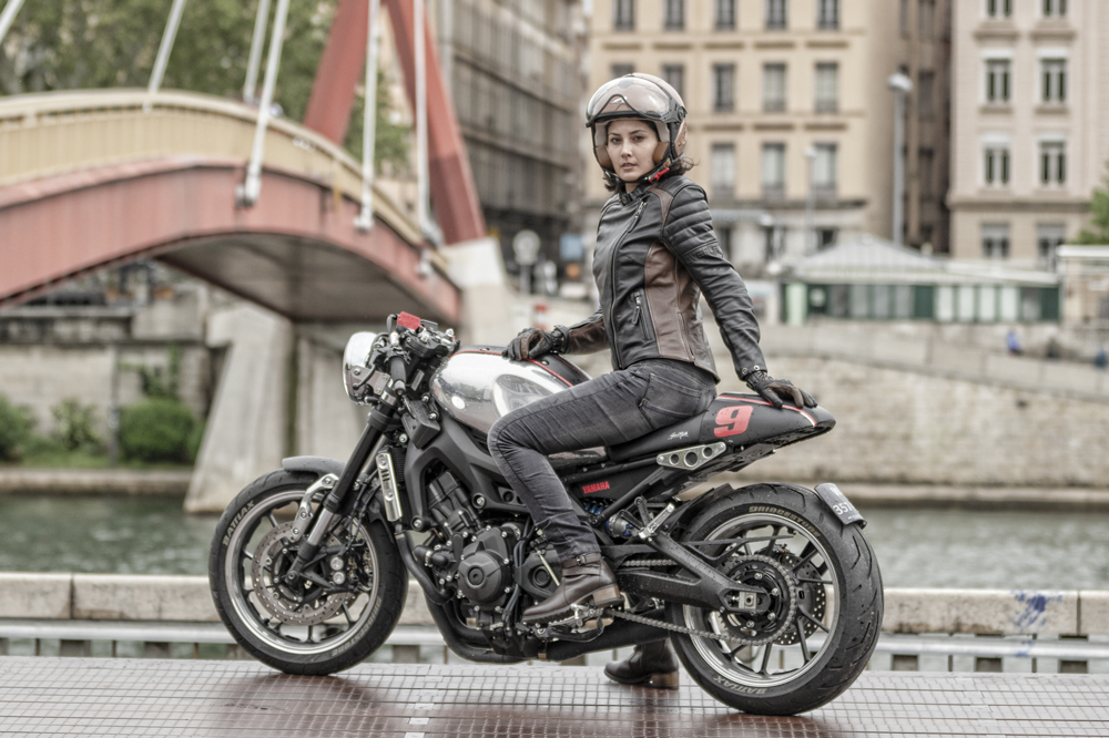 Chaqueta de piel Tina de Overlap