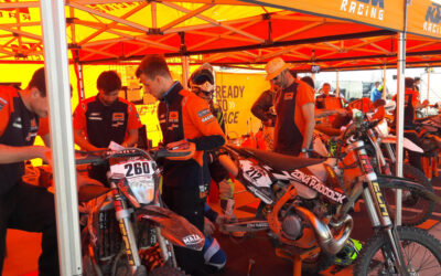El servicio de asistencia de enduro KTM Family and Friends, cumple ocho años