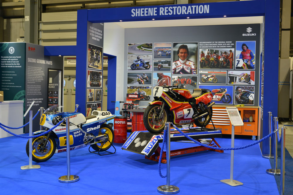Así se restauraron las Suzuki de Barry Sheene