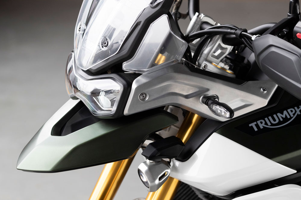 Nuevos faros de la Triumph Tiger 900