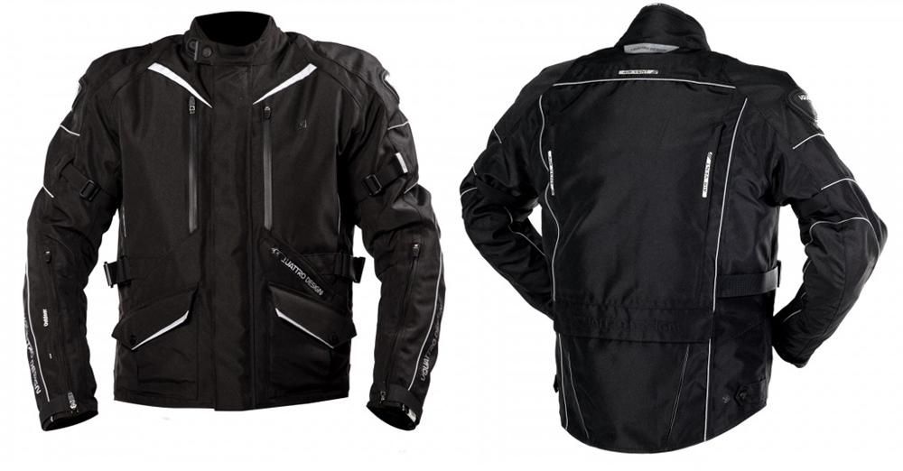 Chaqueta moto Hurry de Vquattro black