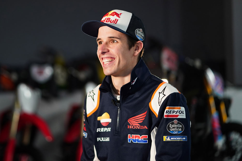 Alex Márquez de momento sólo piensa en evolucionar sobre la moto que ha dejado libre Jorge Lorenzo