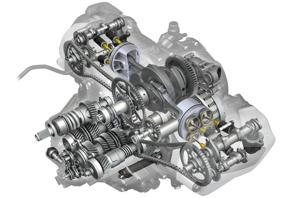 Los sistemas de distribución variable son una buena forma de controlar las emisiones de la moto