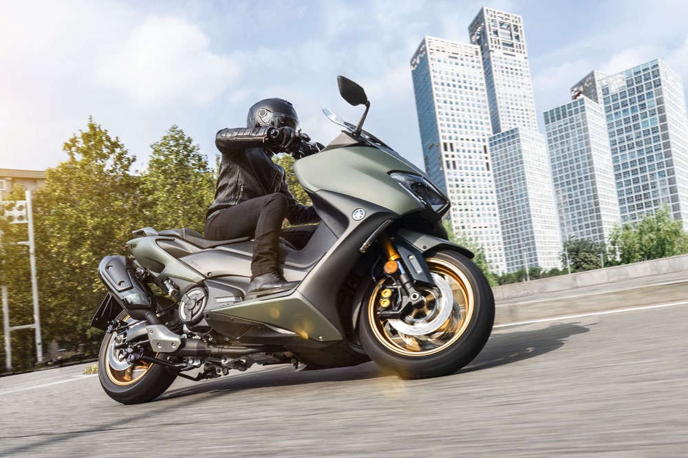 El Yamaha T Max ha tenido que subir su cilindrada y mejorado su sistema de refrigeración para superar la Euro 5