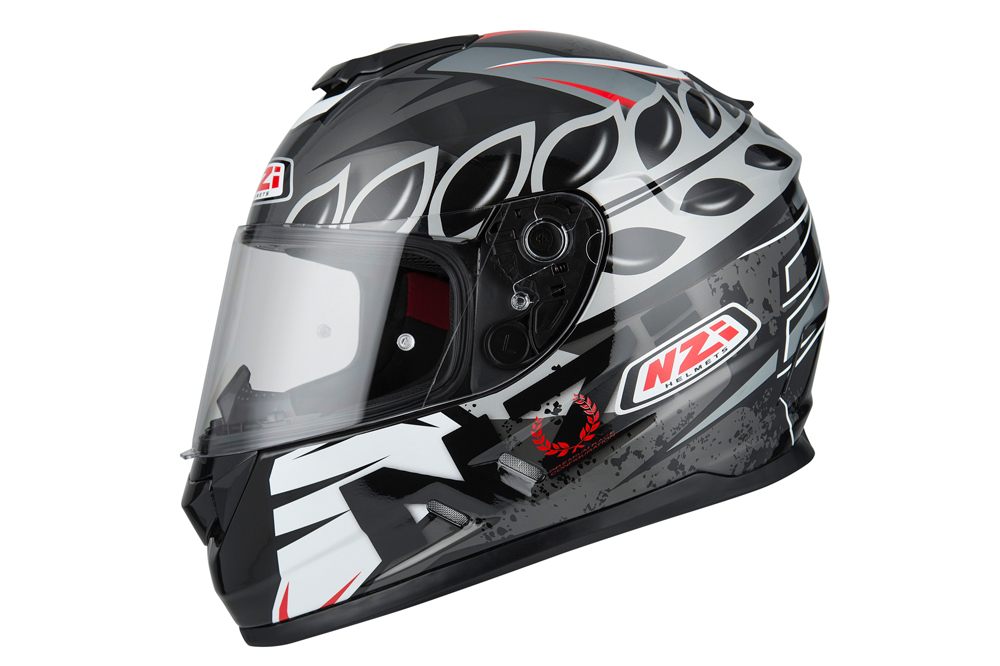 Casco integral Fusion Black Antracite White