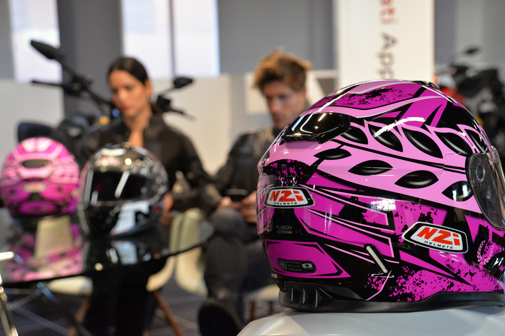 Casco integral Fusion de NZI