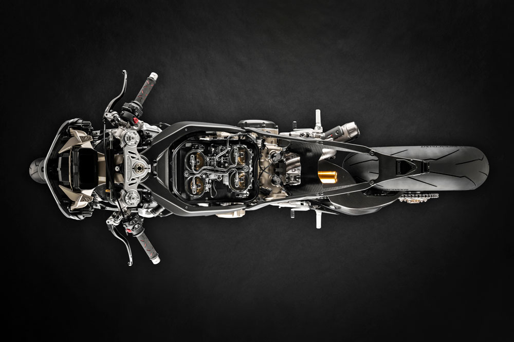 La Ducati Superleggera tiene una increíble relación entre peso y potencia