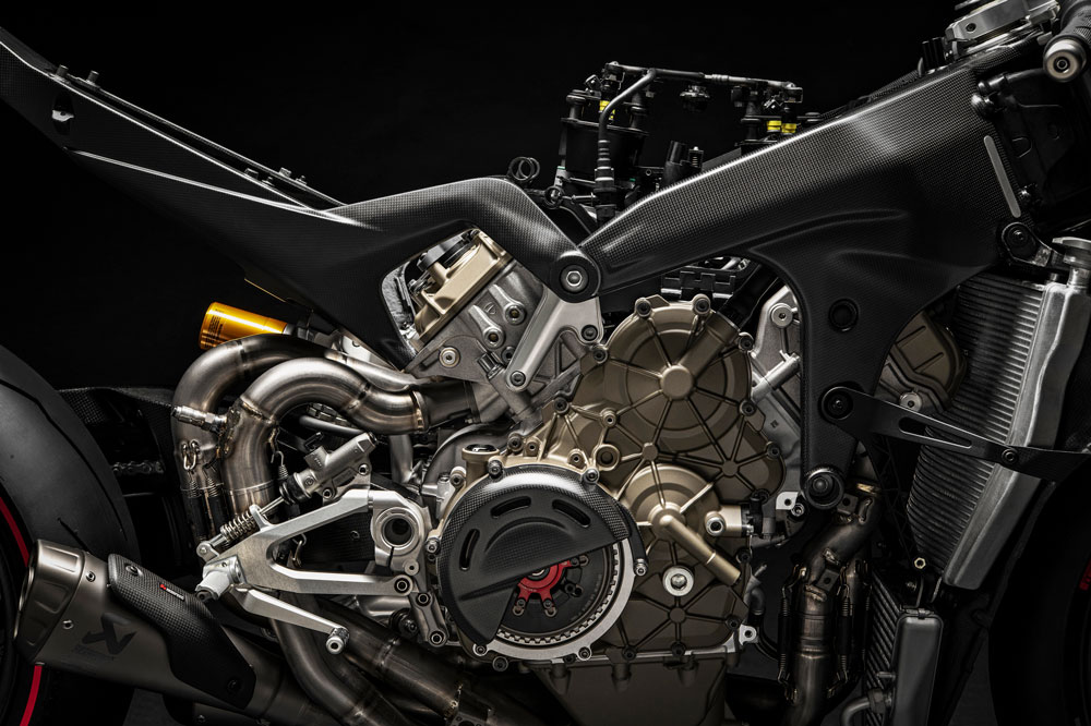 Motor de la Ducati Panigale V4 Superleggera