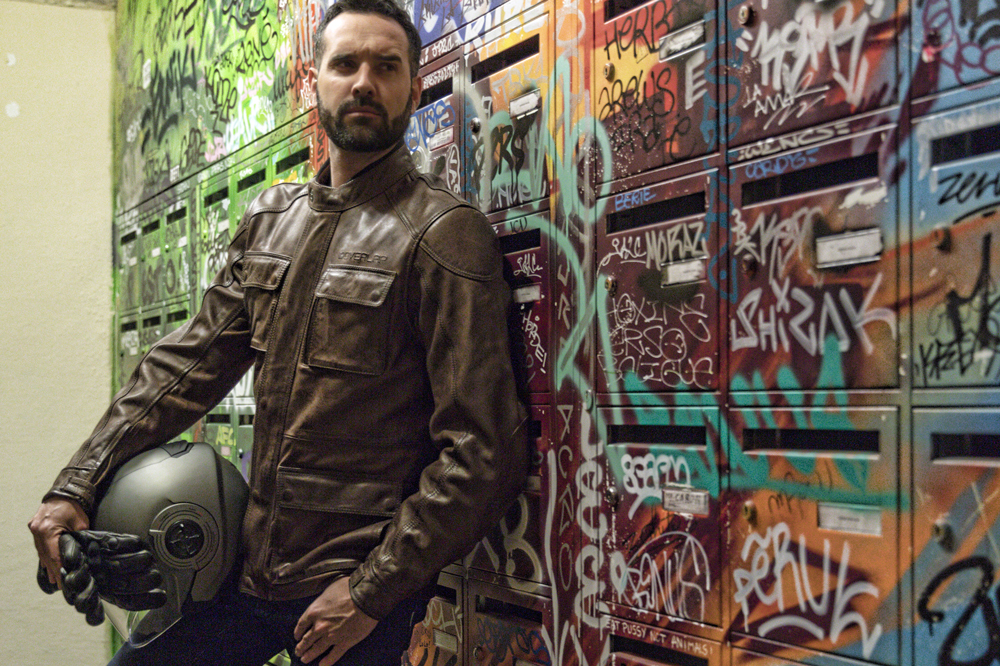 Chaqueta de cuero Maverick de Overlap