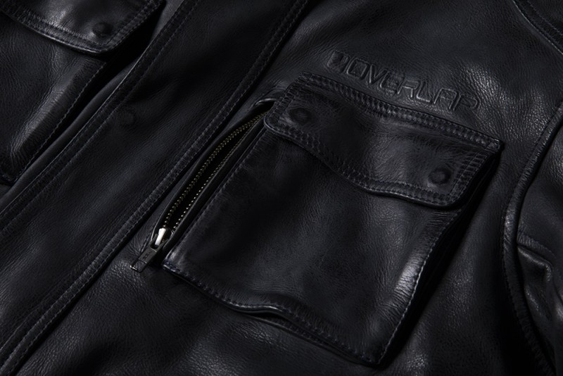 Chaqueta Maverick negra de Overlap