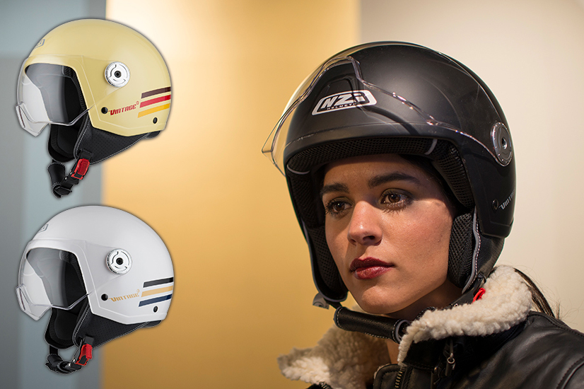 Casco jet Vintage3 de NZi