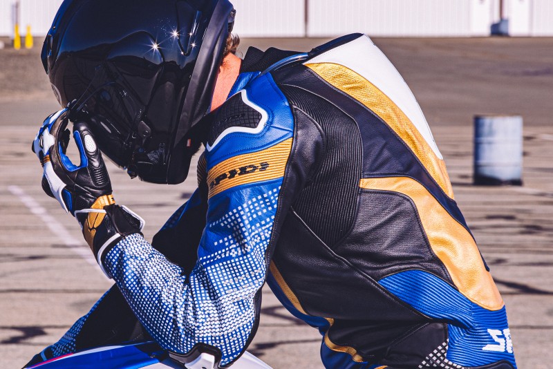 Mono de cuero Supersonic Perforated Pro de Spidi