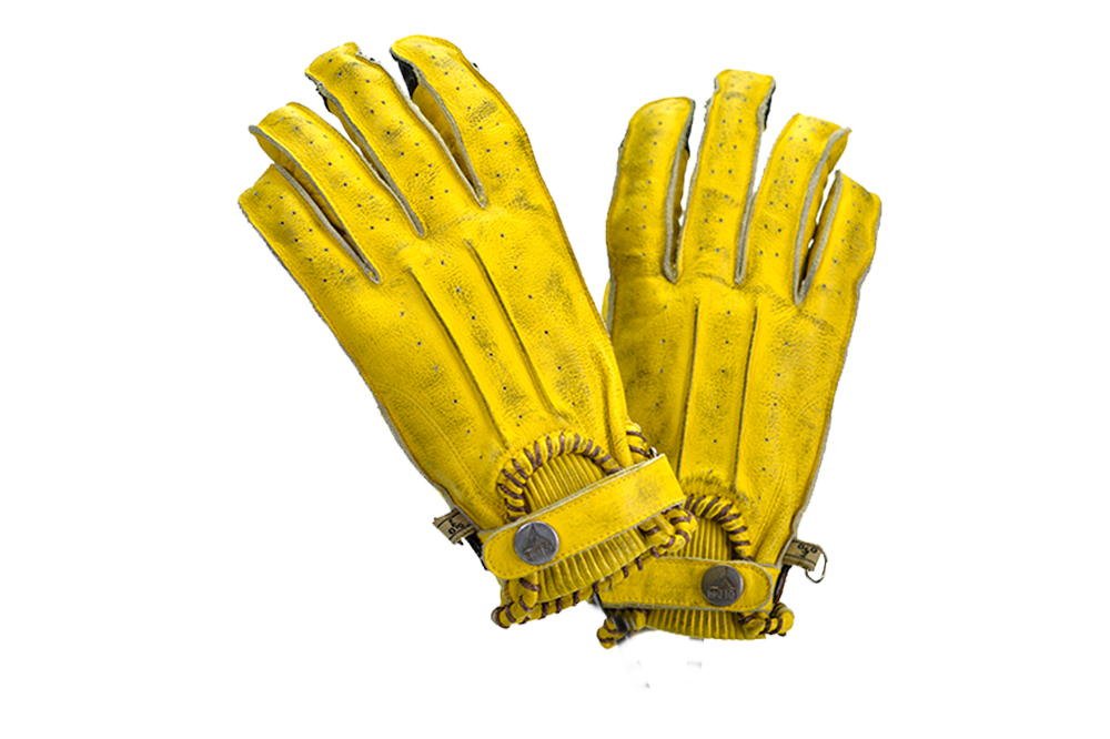 Guantes Second Skin de By City en amarillo
