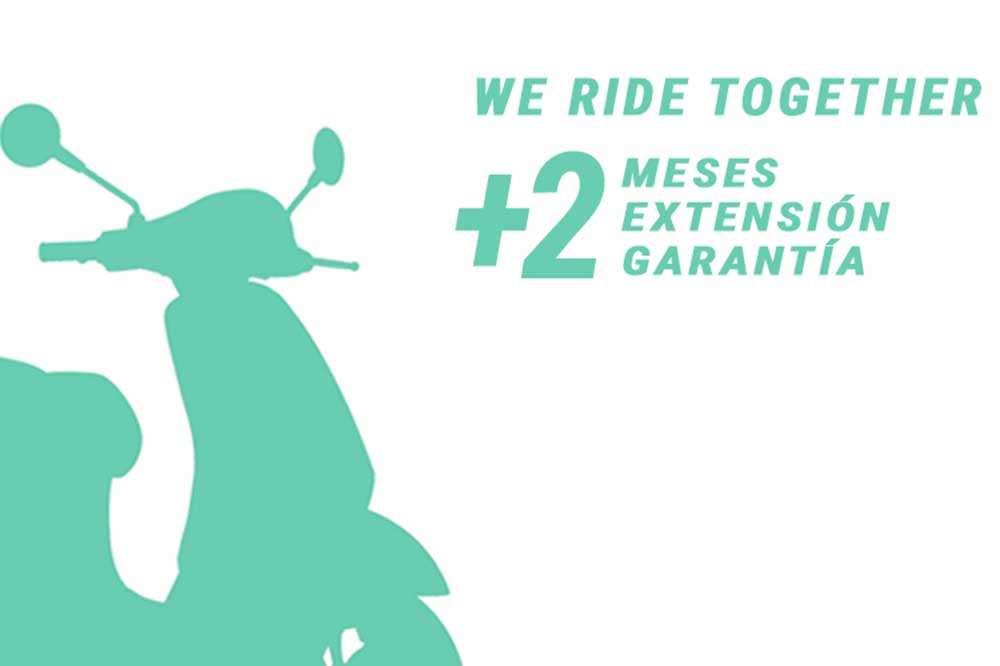 Piaggio extiende dos meses la garantía de sus motos y scooter