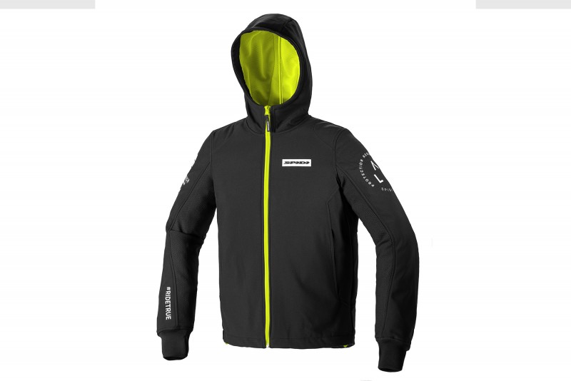 Chaqueta moto Hoodie Armor Evo de Spidi para hombre