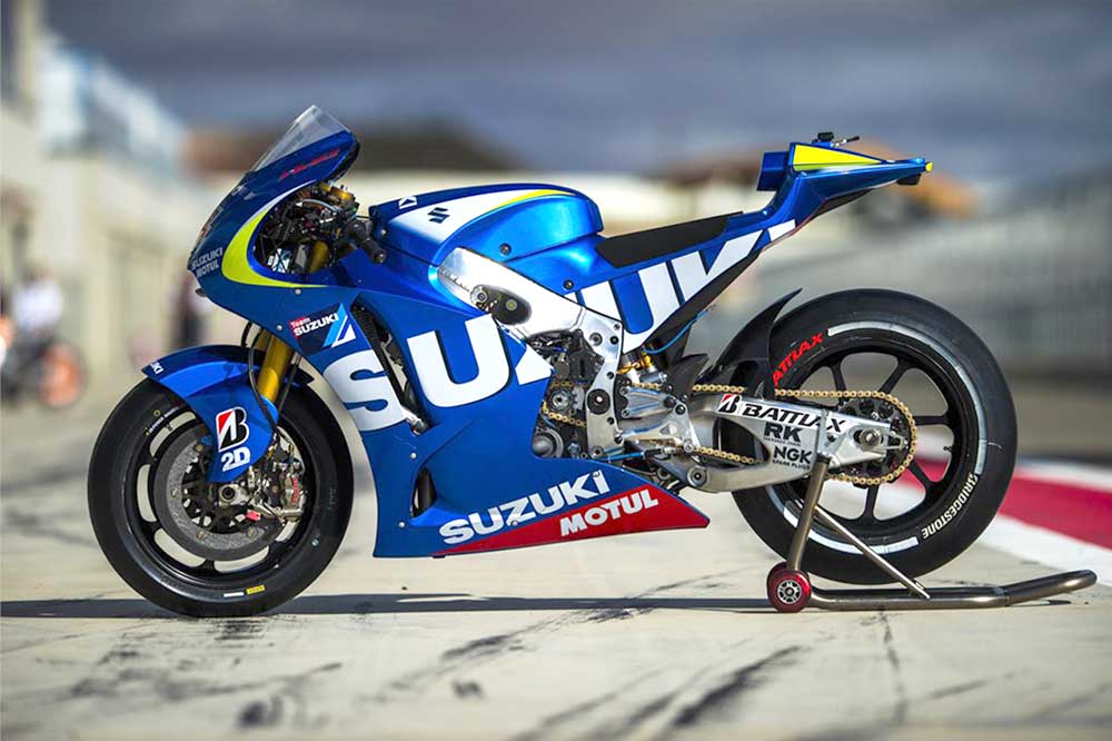 Cuando Suzuki decidió volver a los Grandes Premios