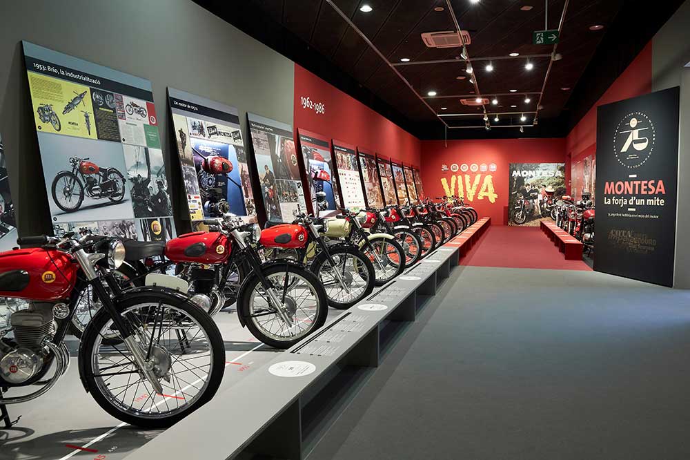 Exposición 75 años de Montesa