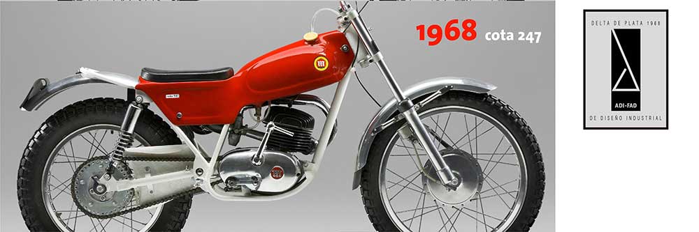 Montesa Cota 247, Premio Delta el Diseño Industrial en 1968