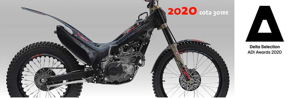 Montesa Cota 301 RR, aspirante el Premio Delta de Diseño Industrial 2020