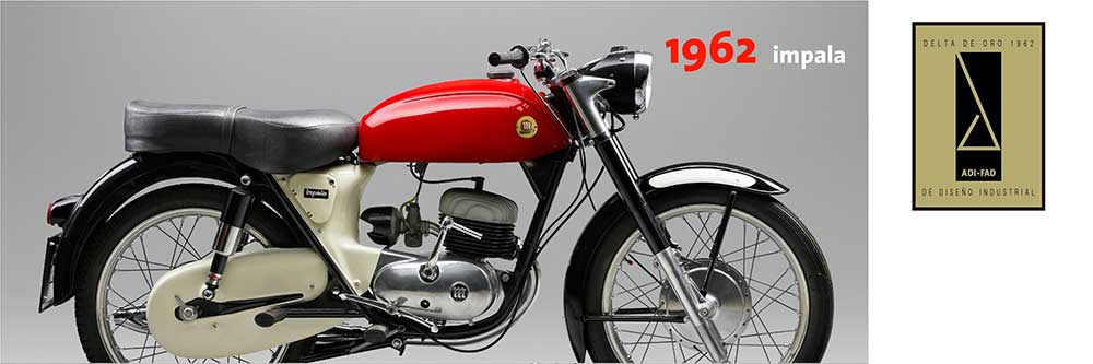 Montesa Impala, precio Delta al Diseño Industrial en 1962