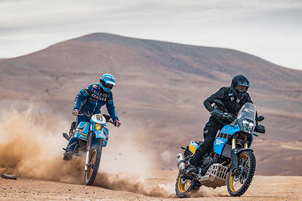 La Yamaha Tenere 700 Rally Edition hereda el espíritu de las motos de los primeros Dakares